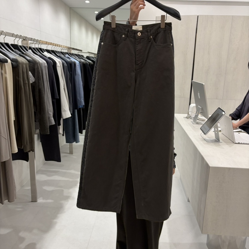 COMELY東大門代購女裝新品職業時尚26春夏休閑褲不含腰帶COMELY休閑褲圖色2