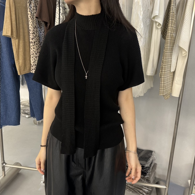 DOUBLE STANDARD/LE SMOKING/MAISONSTAFF東大門直郵女裝新品真品針織衫MAISONSTAFF針織衫圖色2