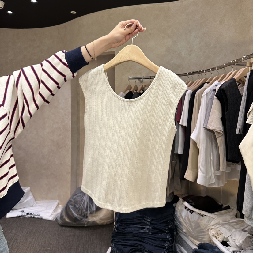 VINTAGE VIBE東大門代購女裝新品26春夏真品推薦吊帶背心VINTAGE VIBE吊帶/背心