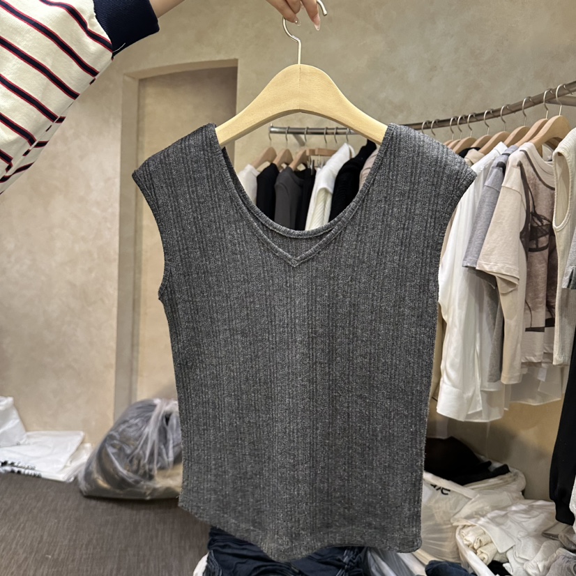 VINTAGE VIBE東大門代購女裝新品26春夏真品推薦吊帶背心VINTAGE VIBE吊帶/背心圖色2