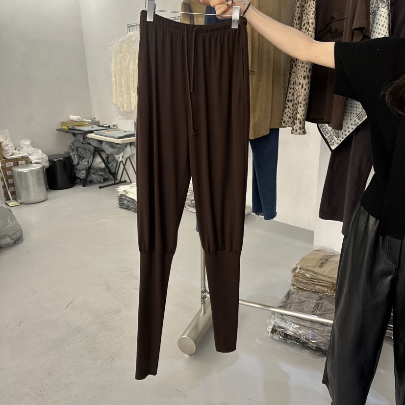 DOUBLE STANDARD/LE SMOKING/MAISONSTAFF東大門直郵女士新品熱賣休閑褲保暖MAISONSTAFF休閑褲圖色2