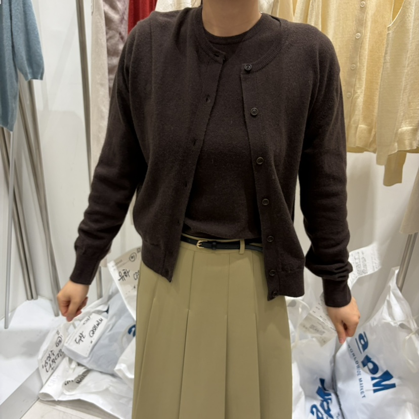 WOOD SAGE東大門實拍女士新品推薦26春夏真品職業針織衫WOOD SAGE針織衫圖色4