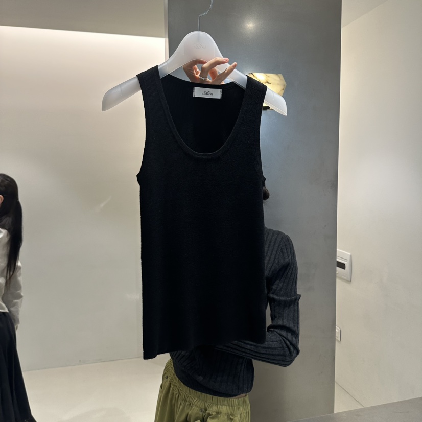 ALTER東大門代購女裝新品職業休閑推薦真品時尚26春夏吊帶背心Alter吊帶/背心圖色5黑色