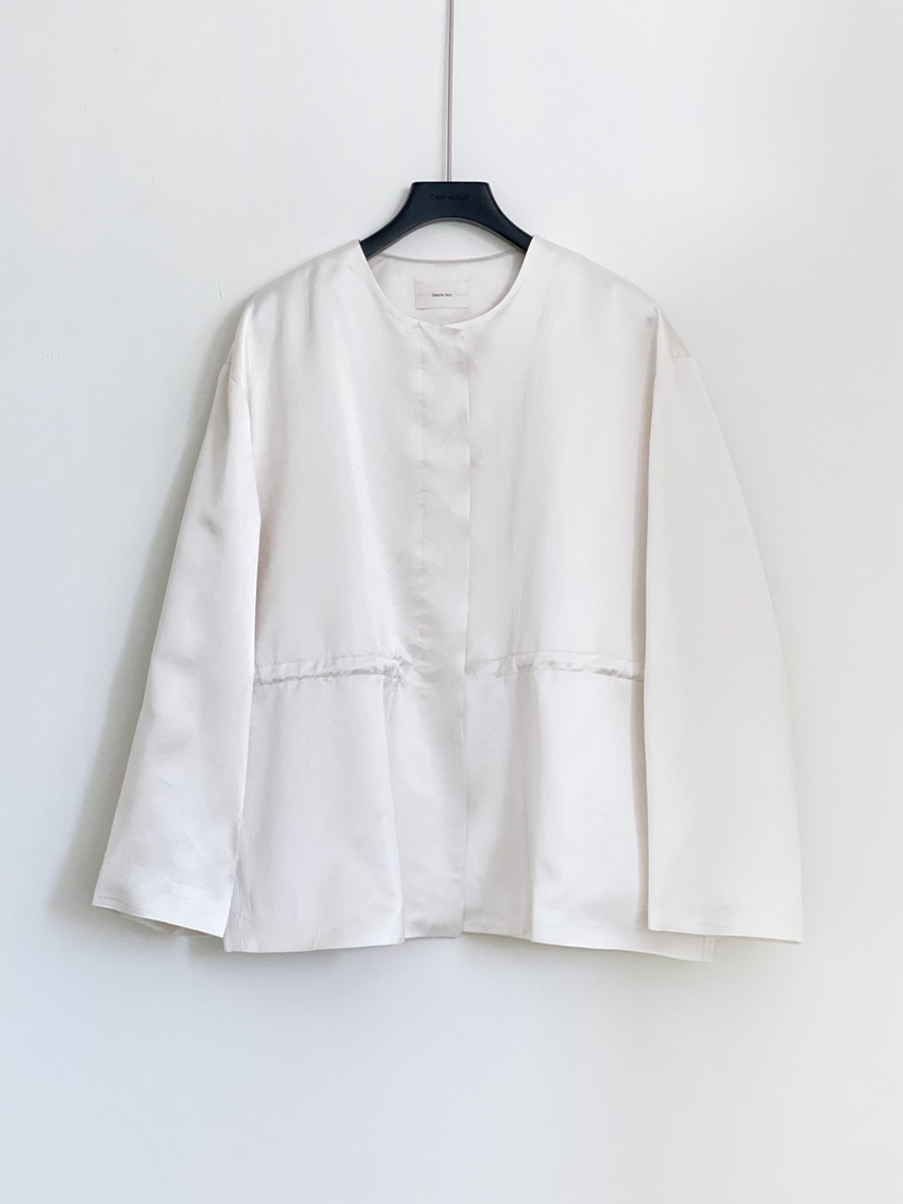 GALERIE NUIT東大門實拍女裝新款真品人氣襯衫蕾絲衫緞面GALERIE NUIT襯衫/蕾絲衫圖色1