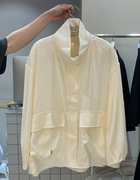 NOFYBE韓國直郵女士新品職業人氣推薦時尚休閑真品夾克高領NOFYBE夾克圖色3