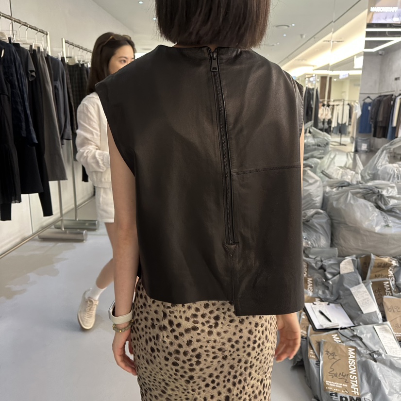DOUBLE STANDARD/LE SMOKING/MAISONSTAFF韓國直郵女裝新品職業馬甲MAISONSTAFF馬甲