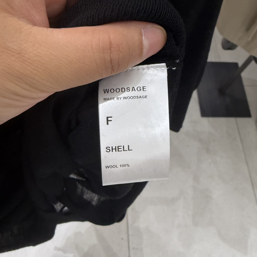 WOOD SAGE韓國直郵女裝新品推薦人氣職業休閑T恤羊毛高領WOOD SAGET恤