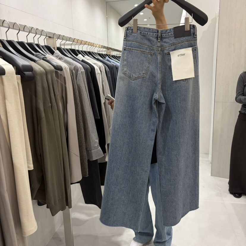 COMELY韓國代購女裝新品休閑推薦職業人氣26春夏真品牛仔褲COMELY牛仔褲
