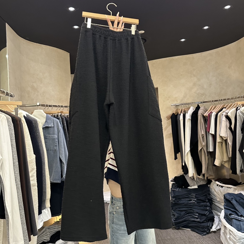 VINTAGE VIBE韓國直郵女士新品職業休閑熱賣休閑褲粗花呢VINTAGE VIBE休閑褲