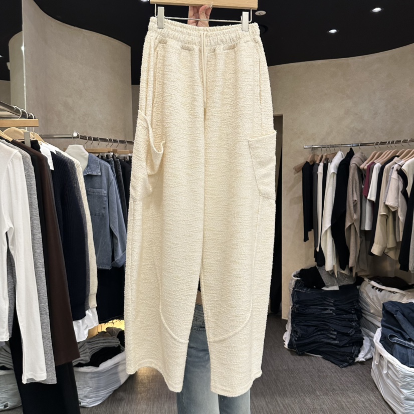 VINTAGE VIBE韓國直郵女士新品職業休閑熱賣休閑褲粗花呢VINTAGE VIBE休閑褲