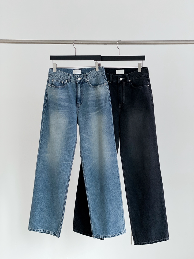 GALERIE NUIT韓國直郵女裝新品熱賣推薦休閑真品人氣牛仔褲GALERIE NUIT牛仔褲