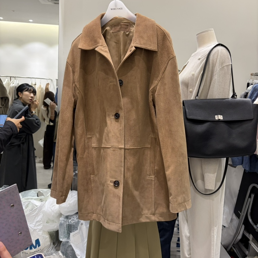 WOOD SAGE東大門實拍女士新品真品26春夏時尚熱賣休閑夾克WOOD SAGE夾克
