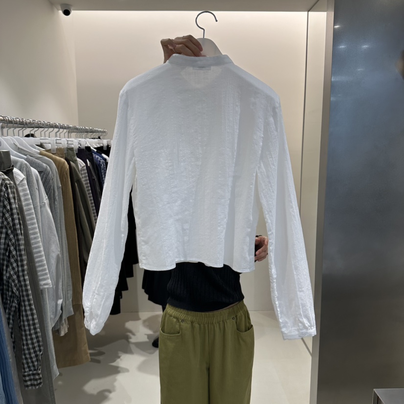 ALTER東大門實拍女士新品熱賣人氣推薦職業26春夏襯衫蕾絲衫Alter襯衫/蕾絲衫