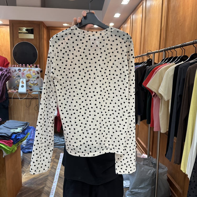 GARMENT-P東大門實拍女士新品人氣真品職業26春夏長袖T恤GARMENT長袖T恤