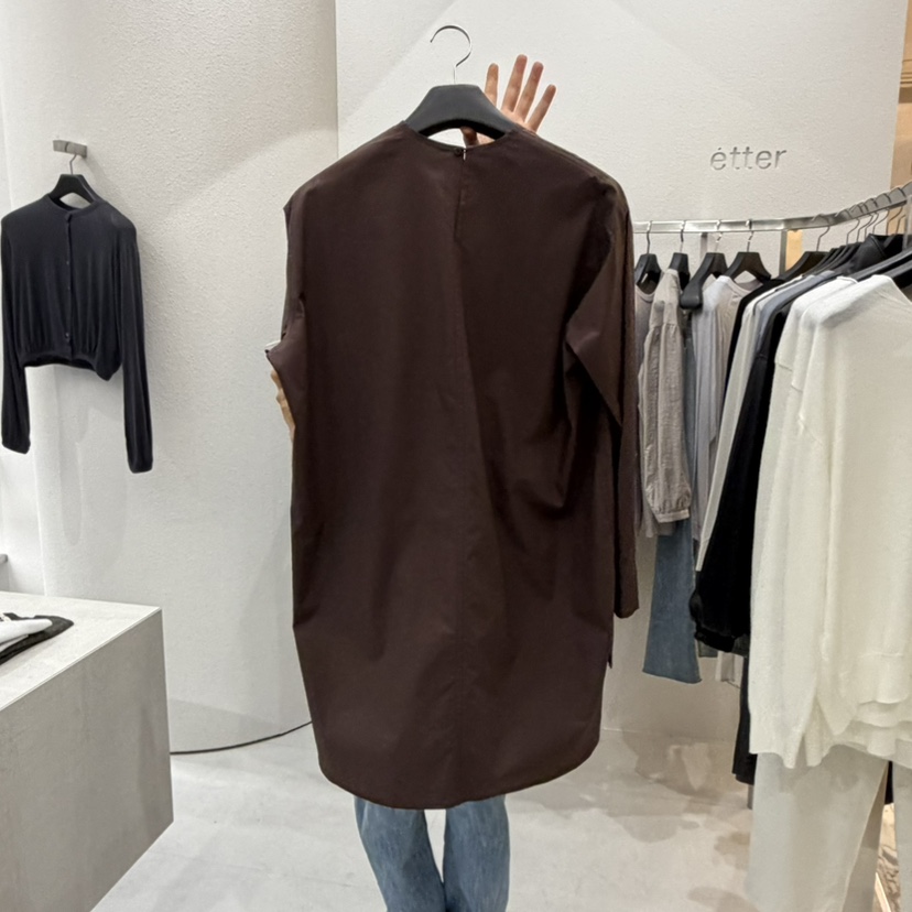 COMELY東大門實拍女裝新品休閑職業真品襯衫蕾絲衫圓領長款COMELY襯衫/蕾絲衫