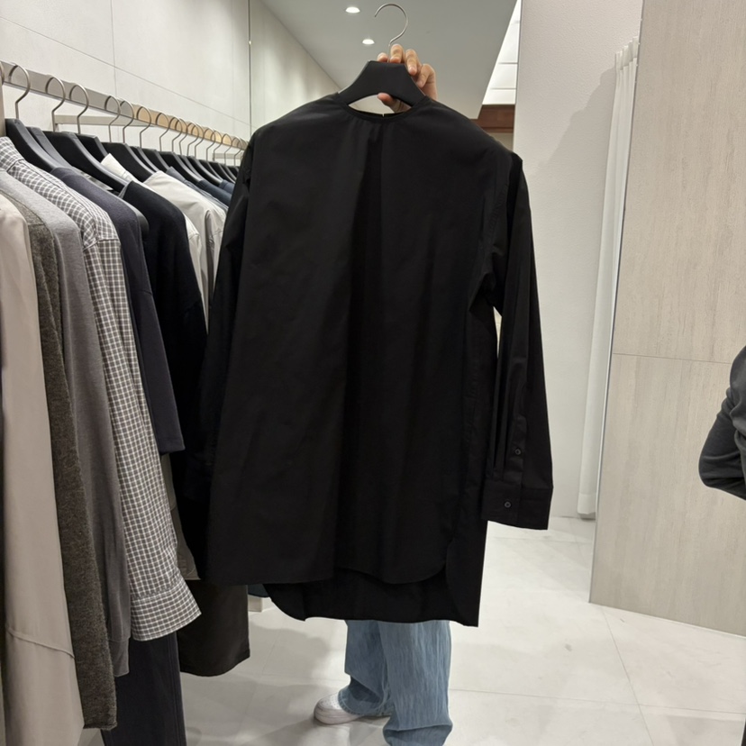 COMELY東大門實拍女裝新品休閑職業真品襯衫蕾絲衫圓領長款COMELY襯衫/蕾絲衫圖色4
