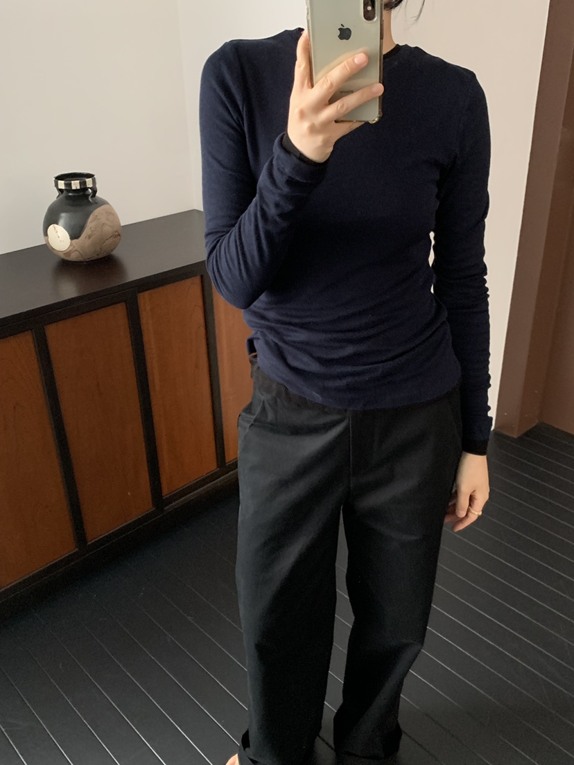 REGULARLY/PLACOR韓國代購女士新品職業推薦休閑長袖T恤REGULARLY/PLACOR長袖T恤