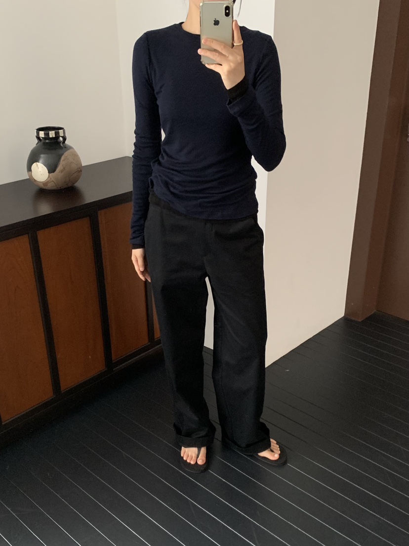 REGULARLY/PLACOR韓國代購女士新品職業推薦休閑長袖T恤REGULARLY/PLACOR長袖T恤