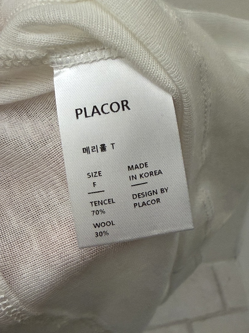 REGULARLY/PLACOR韓國代購女士新品職業推薦休閑長袖T恤REGULARLY/PLACOR長袖T恤