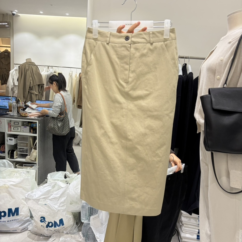 WOOD SAGE韓國代購女裝新品推薦人氣熱賣26春夏半身裙中短裙WOOD SAGE半身裙/中短裙