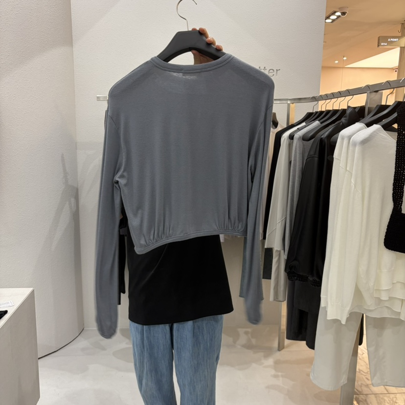 COMELY韓國代購女裝新款休閑真品人氣26春夏開衫天絲開衫COMELY開衫