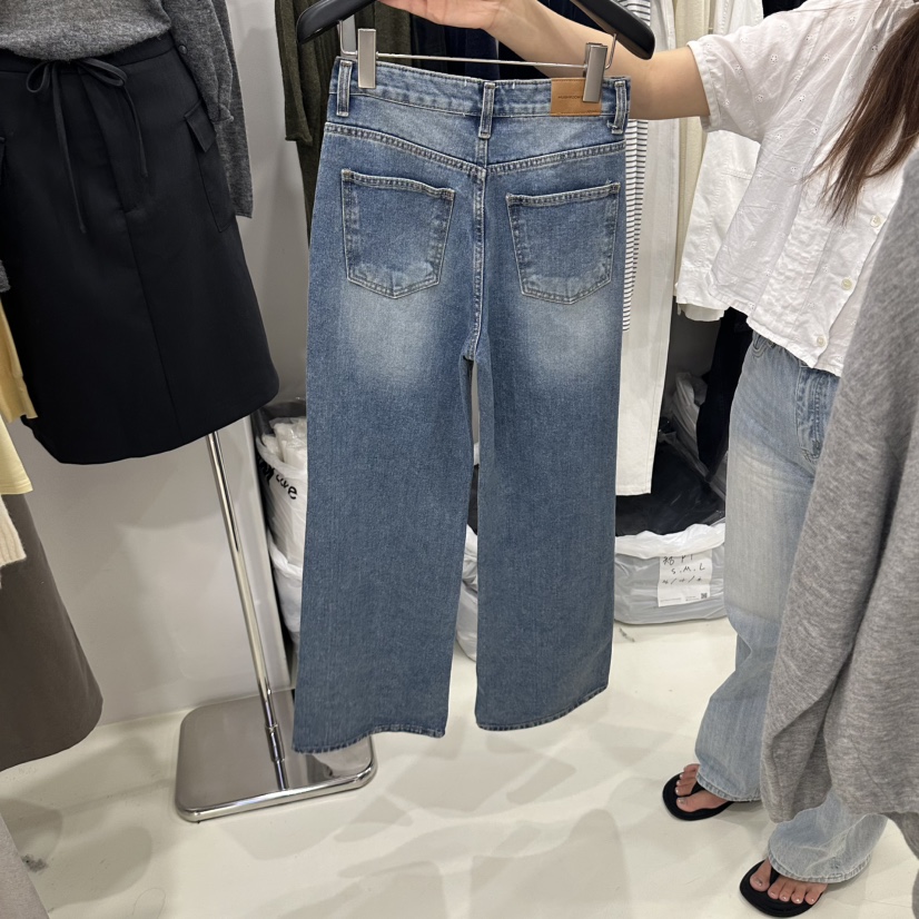 MUSHROOM EFFECT東大門代購女士新款時尚熱賣推薦牛仔褲MUSHROOM EFFECT牛仔褲