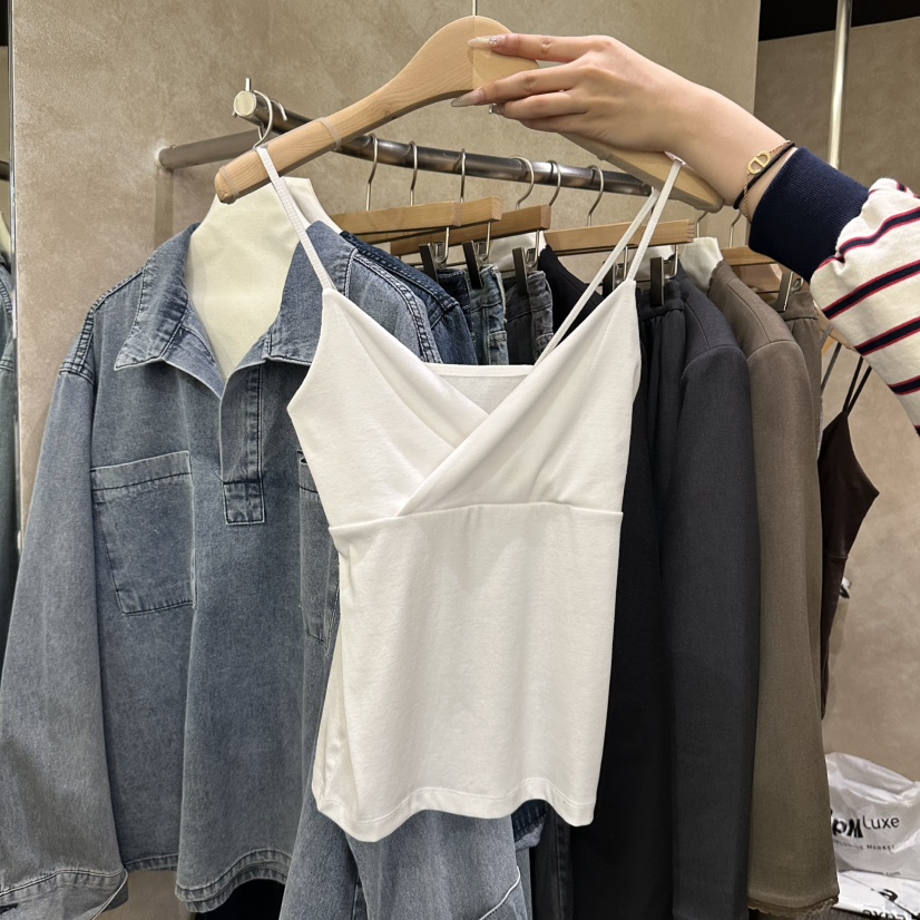 VINTAGE VIBE東大門實拍女裝新品熱賣26春夏職業吊帶背心VINTAGE VIBE吊帶/背心