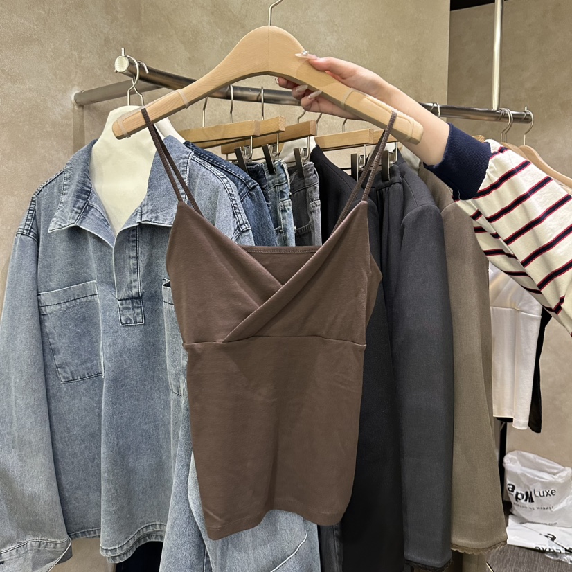 VINTAGE VIBE東大門實拍女裝新品熱賣26春夏職業吊帶背心VINTAGE VIBE吊帶/背心圖色2
