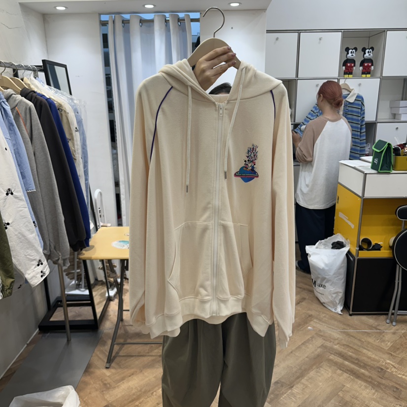 DE LINE韓國直郵女裝新品時尚職業休閑真品26春夏人氣衛衣DE LINE衛衣