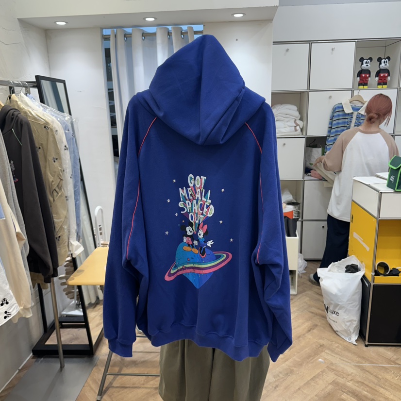 DE LINE韓國直郵女裝新品時尚職業休閑真品26春夏人氣衛衣DE LINE衛衣圖色4