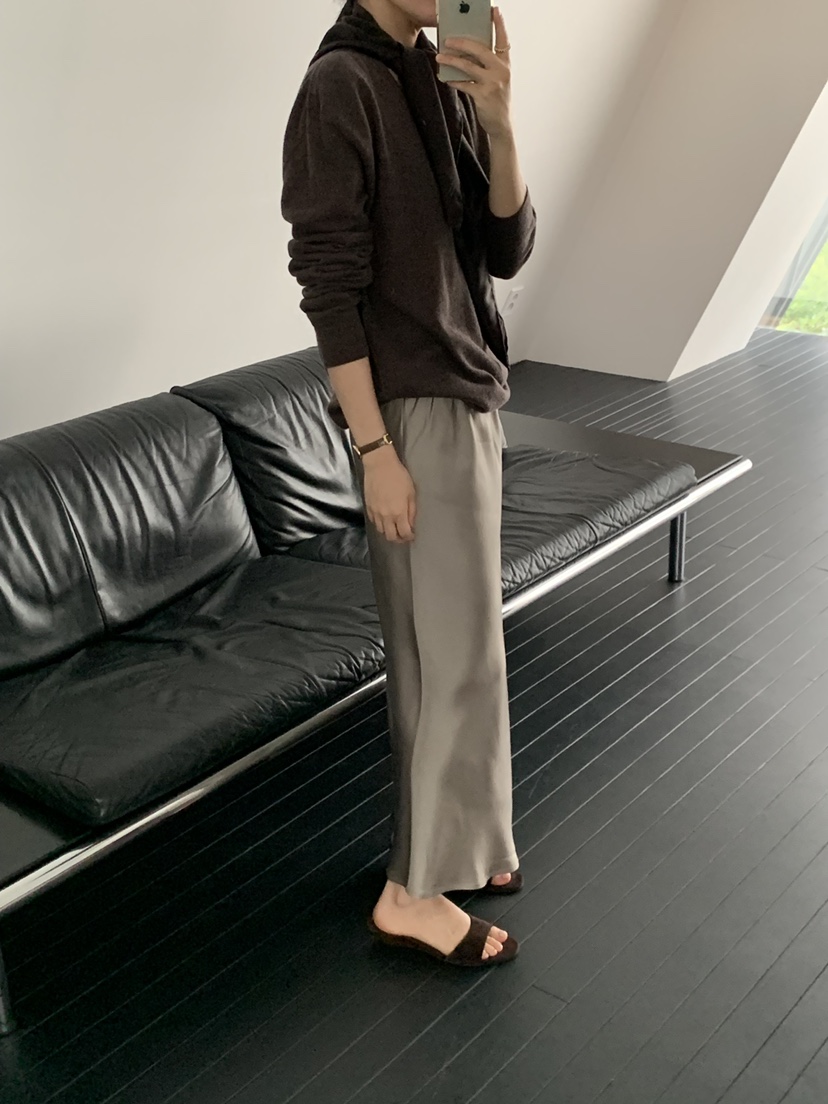 REGULARLY/PLACOR東大門直郵女裝新款26春夏時尚休閑長裙緞REGULARLY/PLACOR長裙