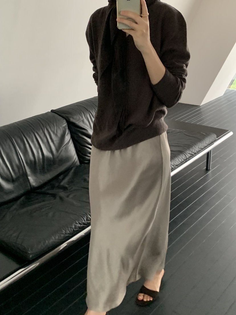 REGULARLY/PLACOR東大門直郵女裝新款26春夏時尚休閑長裙緞REGULARLY/PLACOR長裙