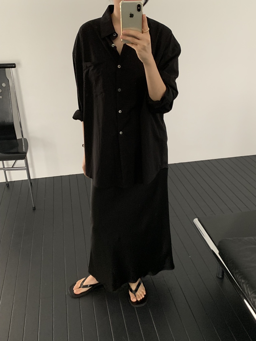 REGULARLY/PLACOR東大門直郵女裝新款26春夏時尚休閑長裙緞REGULARLY/PLACOR長裙