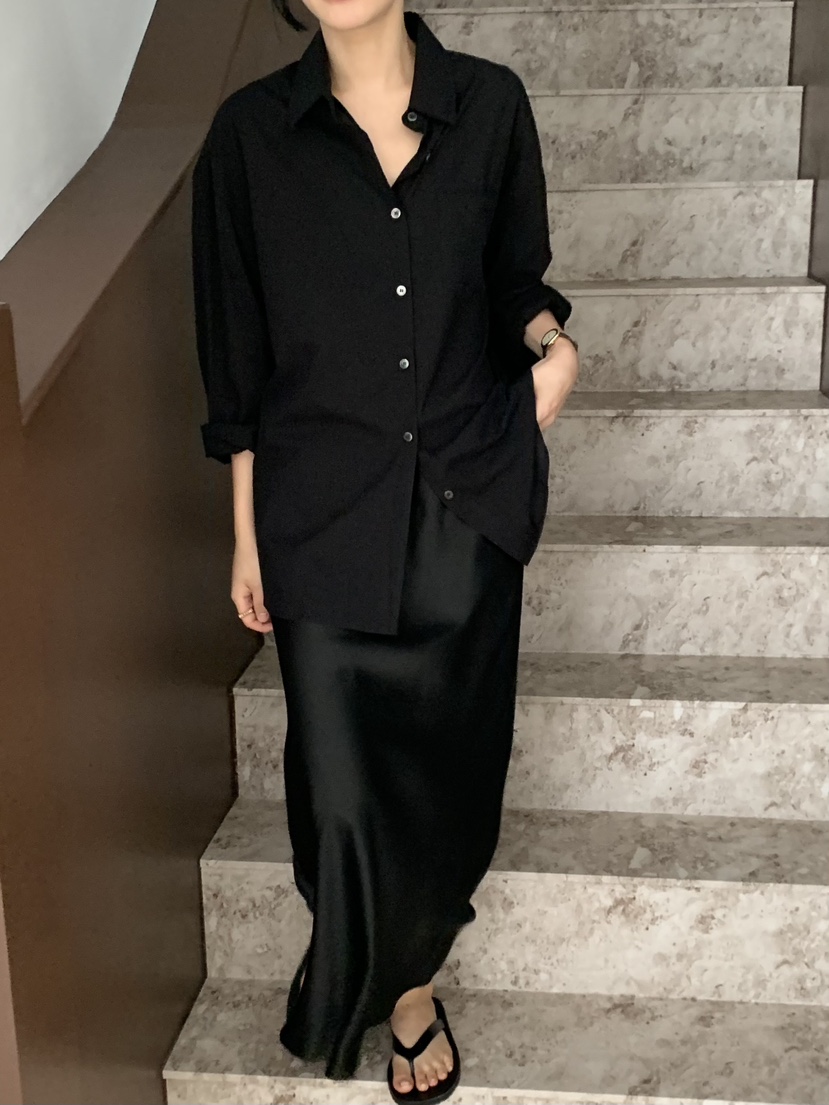 REGULARLY/PLACOR東大門直郵女裝新款26春夏時尚休閑長裙緞REGULARLY/PLACOR長裙
