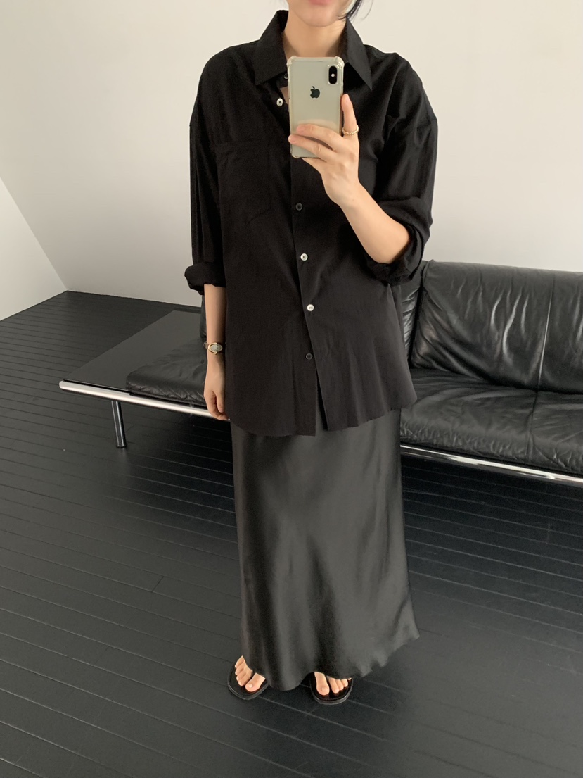 REGULARLY/PLACOR東大門直郵女裝新款26春夏時尚休閑長裙緞REGULARLY/PLACOR長裙
