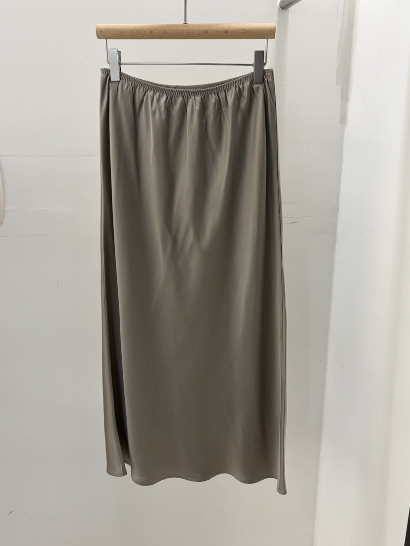 REGULARLY/PLACOR東大門直郵女裝新款26春夏時尚休閑長裙緞REGULARLY/PLACOR長裙圖色2