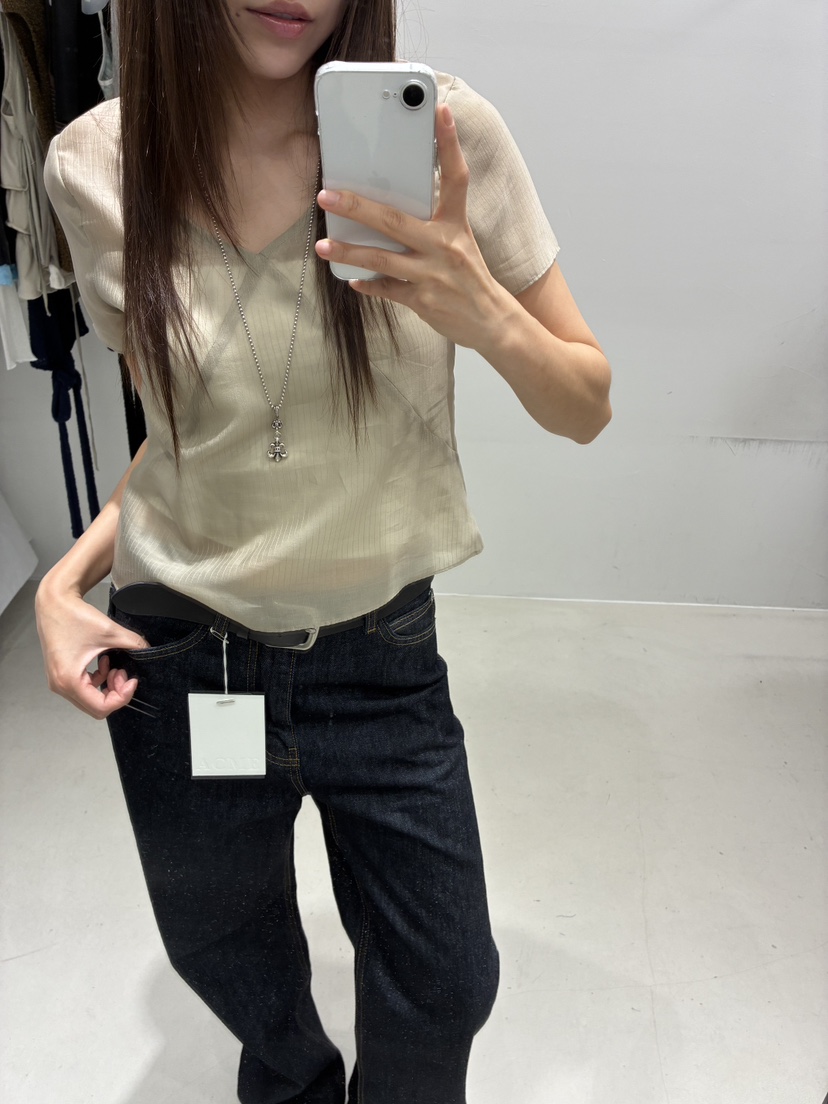 ACME東大門代購女裝新款職業真品休閑人氣推薦襯衫蕾絲衫ACME襯衫/蕾絲衫