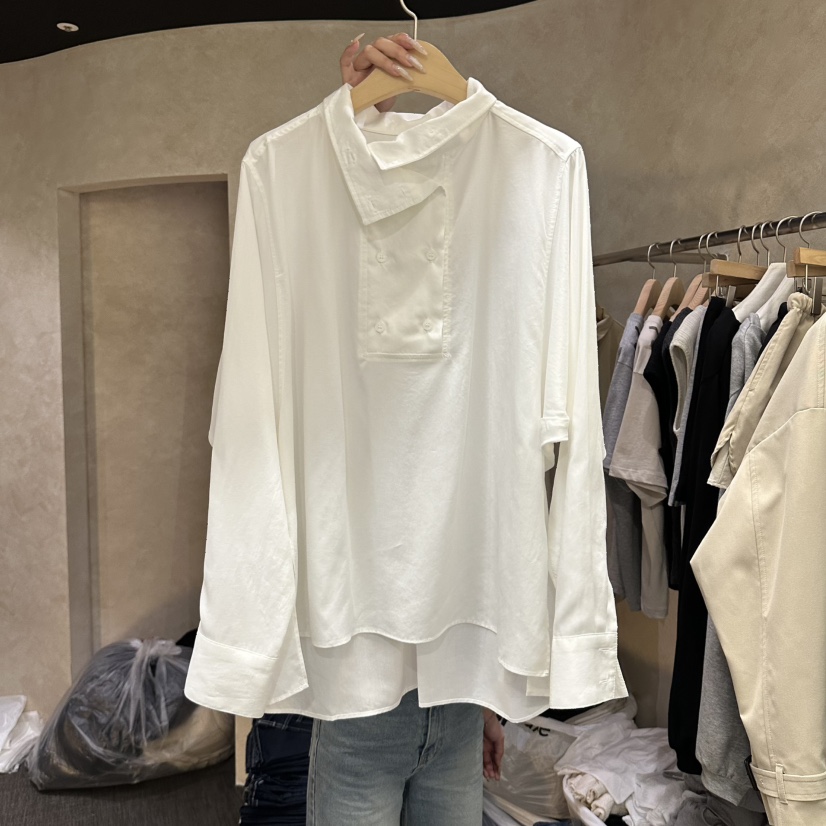 VINTAGE VIBE韓國代購女裝新款人氣26春夏襯衫蕾絲衫雙層VINTAGE VIBE襯衫/蕾絲衫