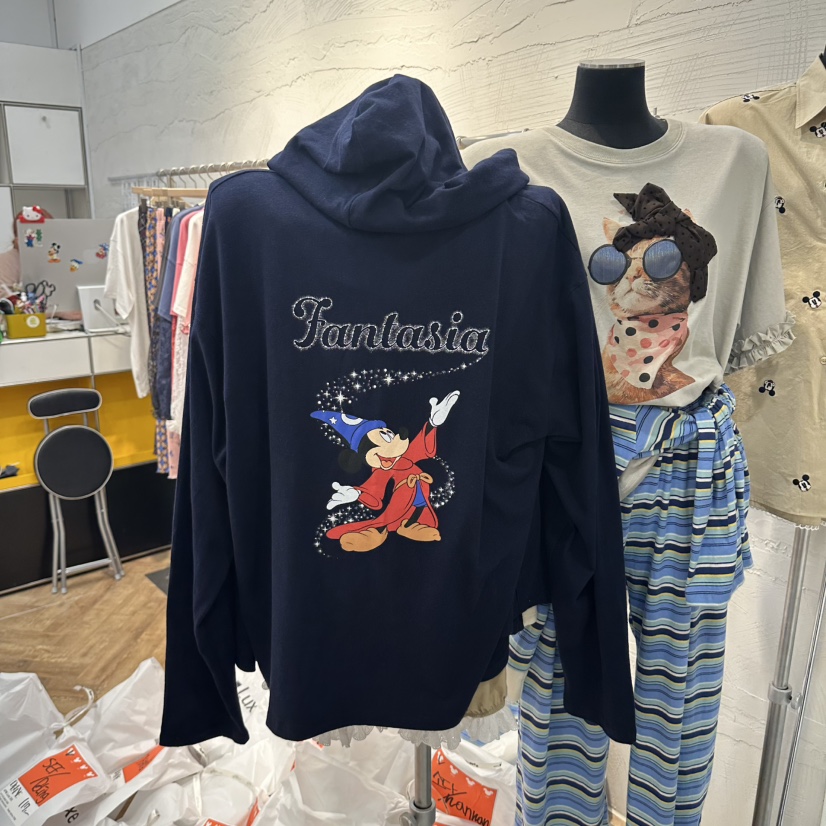 DE LINE東大門實拍女士新品職業熱賣26春夏人氣時尚衛衣DE LINE衛衣圖色2深藍色