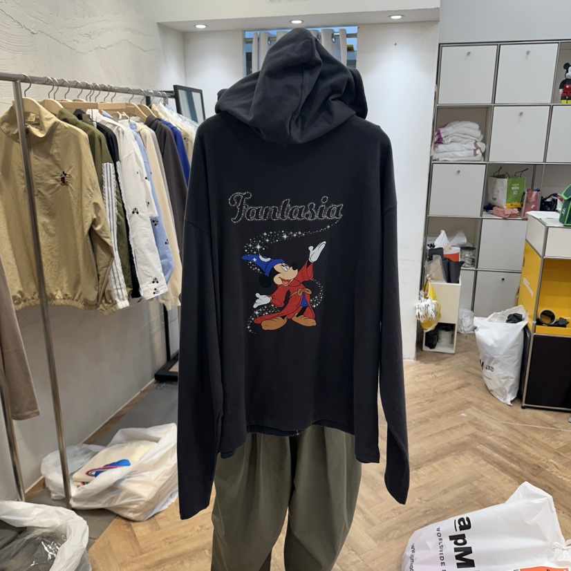 DE LINE東大門實拍女士新品職業熱賣26春夏人氣時尚衛衣DE LINE衛衣圖色3黑色