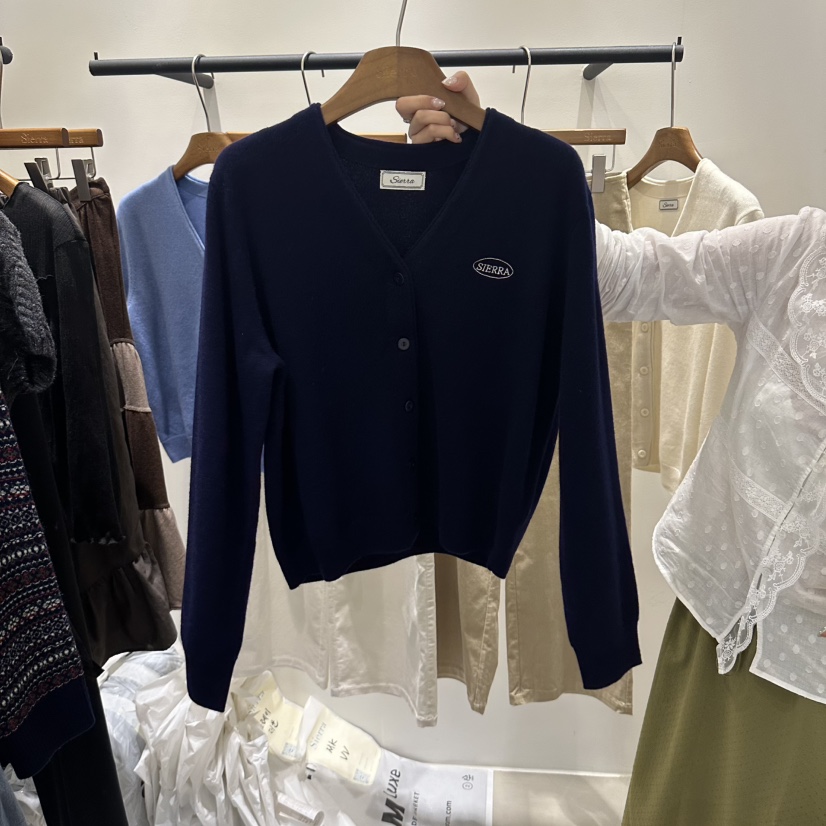 SIERRA東大門代購女裝新款真品職業熱賣時尚休閑26春夏開衫SIERRA開衫圖色3