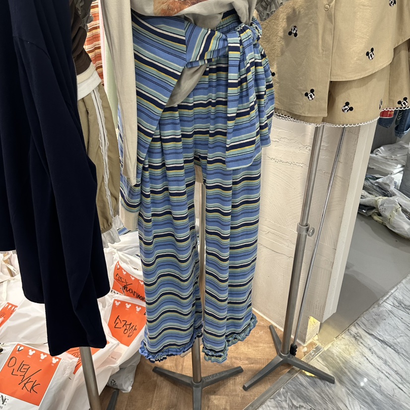 DE LINE東大門代購女士新款26春夏真品人氣時尚熱賣休閑褲DE LINE休閑褲圖色3