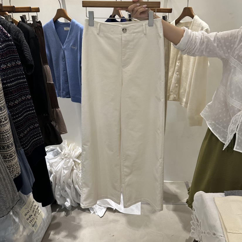SIERRA東大門直郵女士新品時尚真品熱賣26春夏職業休閑褲SIERRA休閑褲圖色1