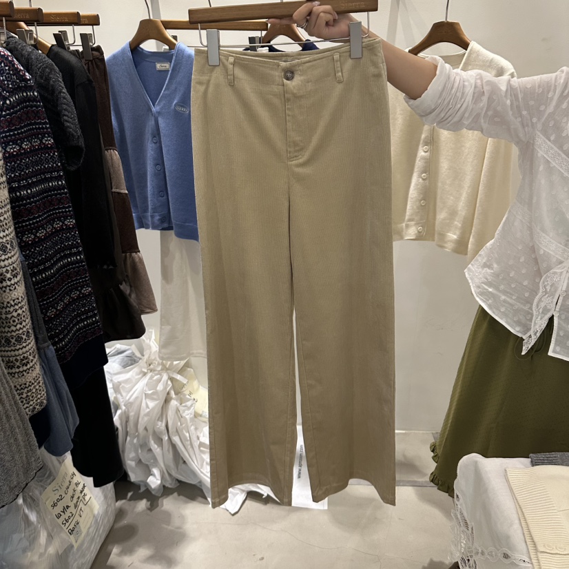 SIERRA東大門直郵女士新品時尚真品熱賣26春夏職業休閑褲SIERRA休閑褲圖色2