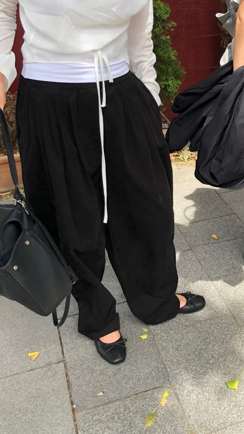 OVER RICH韓國直郵女裝新品26春夏職業推薦時尚人氣休閑褲OVER RICH休閑褲