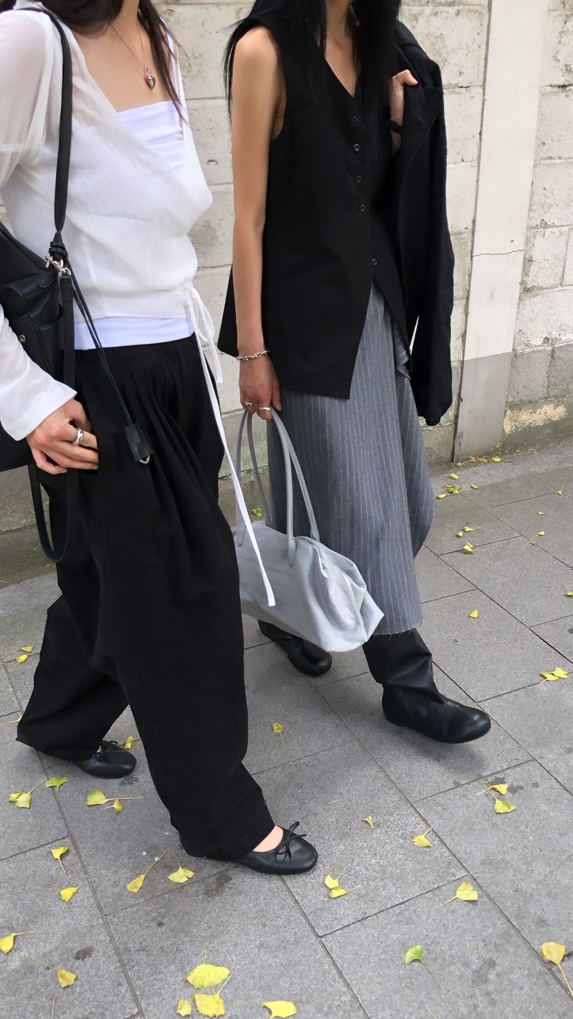 OVER RICH韓國直郵女裝新品26春夏職業推薦時尚人氣休閑褲OVER RICH休閑褲