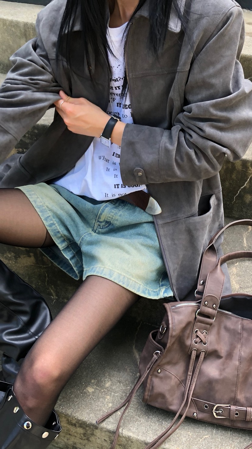 OVER RICH韓國代購女士新品推薦熱賣真品26春夏中長款大衣OVER RICH中長款大衣