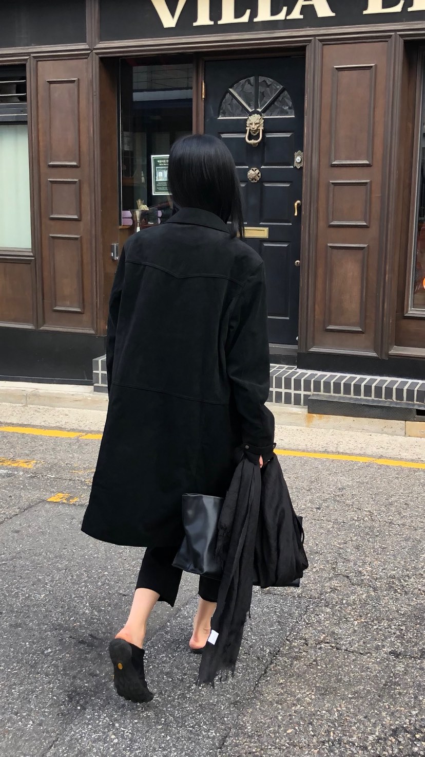 OVER RICH韓國代購女士新品推薦熱賣真品26春夏中長款大衣OVER RICH中長款大衣