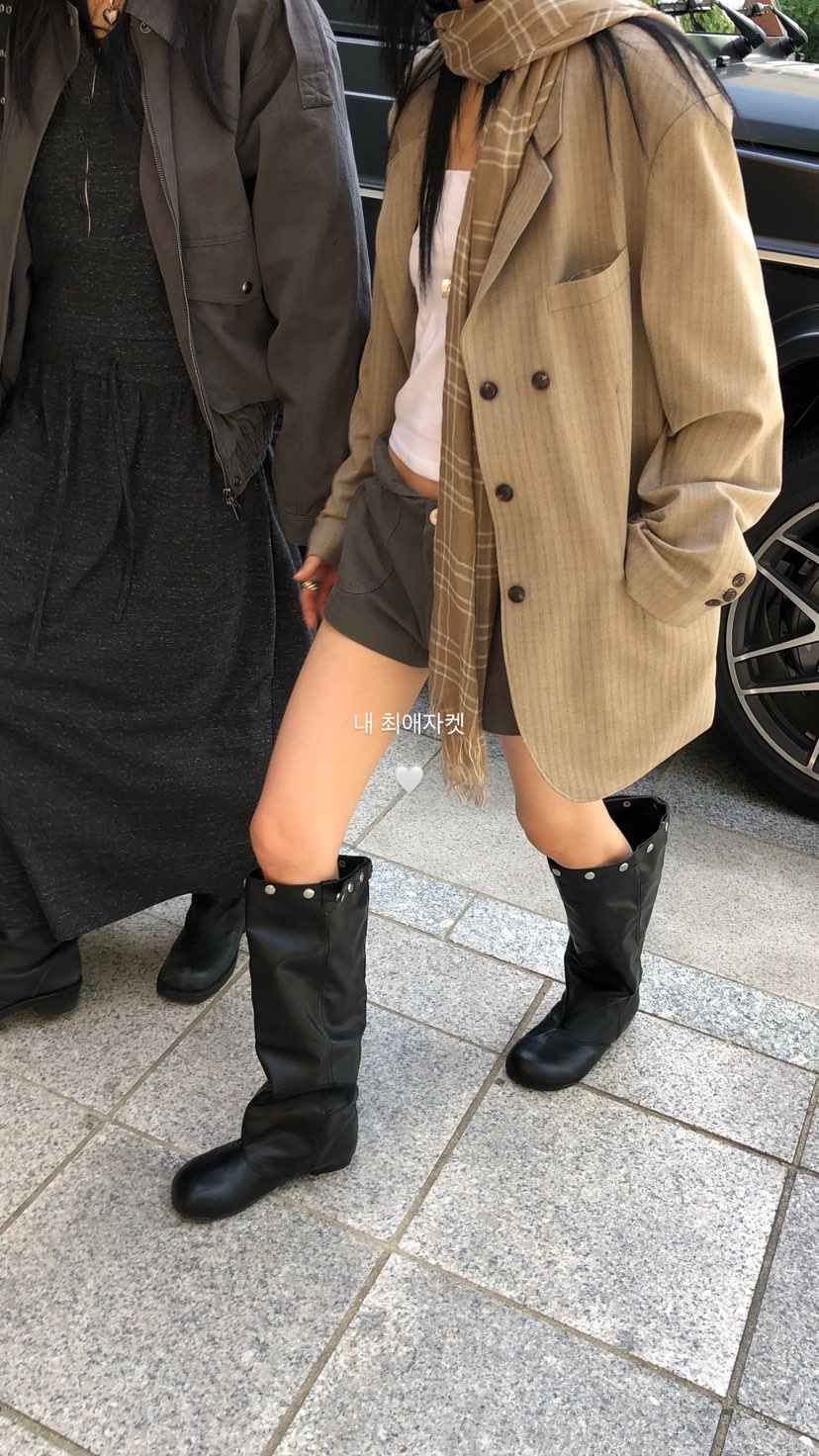 OVER RICH韓國代購女士新品人氣推薦時尚26春夏休閑夾克OVER RICH夾克