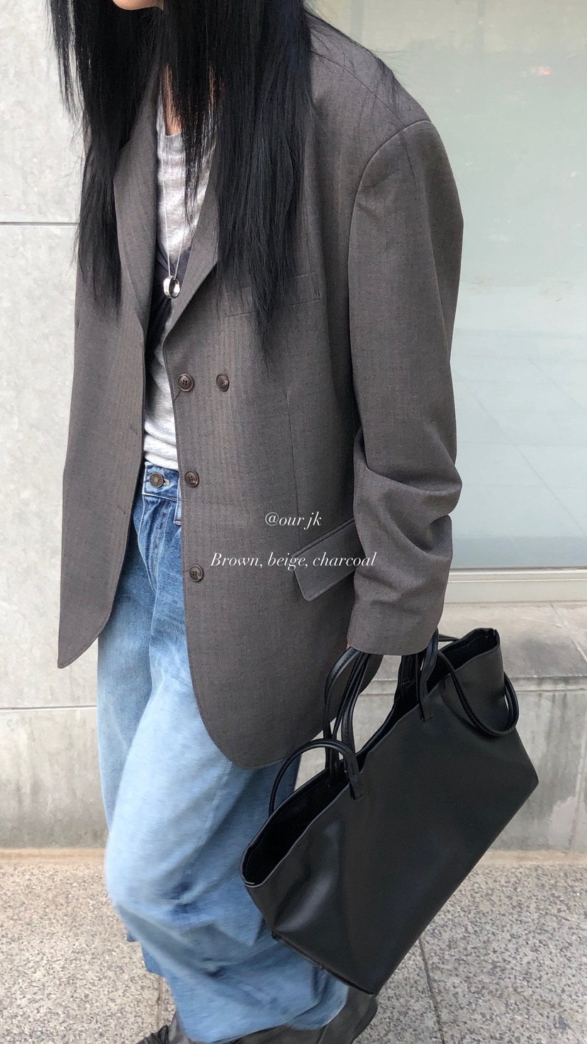 OVER RICH韓國代購女士新品人氣推薦時尚26春夏休閑夾克OVER RICH夾克